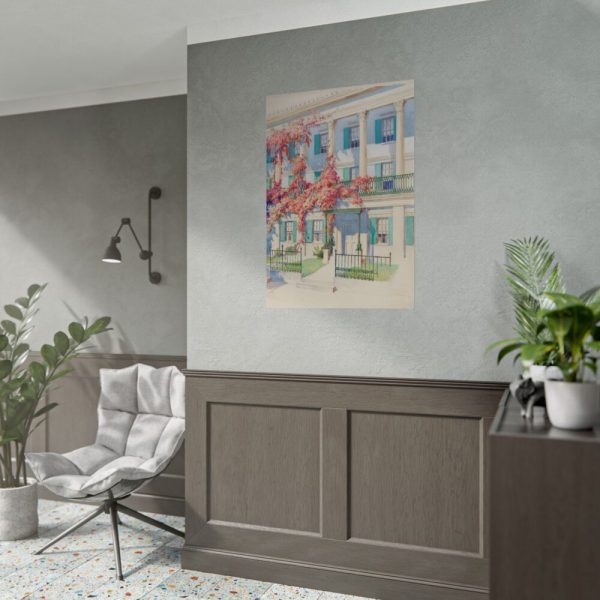 92411-39.jpg Cast Iron Garden Balcony Poster