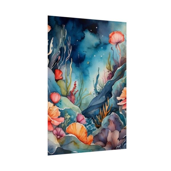 92411-47.jpg Watercolor Deep Sea Art Print Poster
