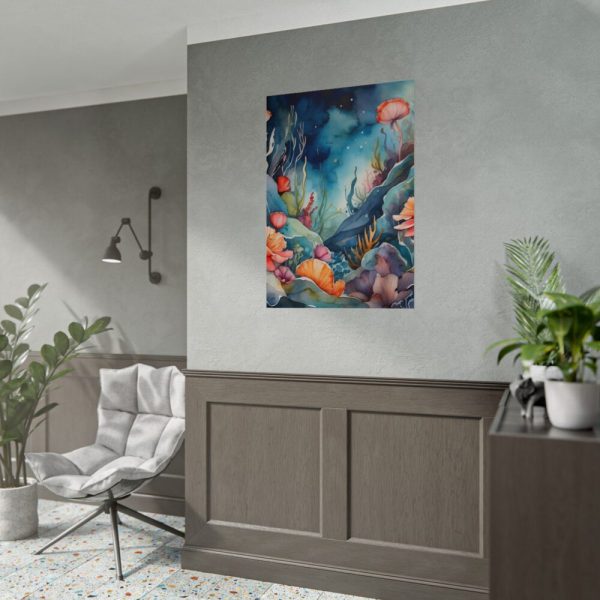92411-49.jpg Watercolor Deep Sea Art Print Poster