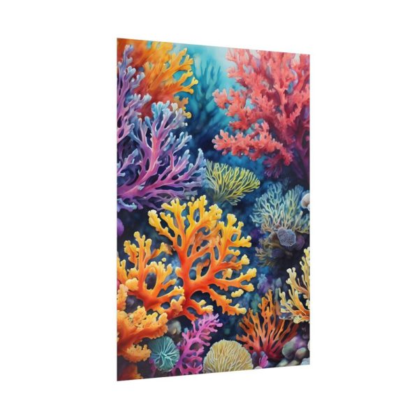 92411-57.jpg Coral Reef Art Illustration Poster