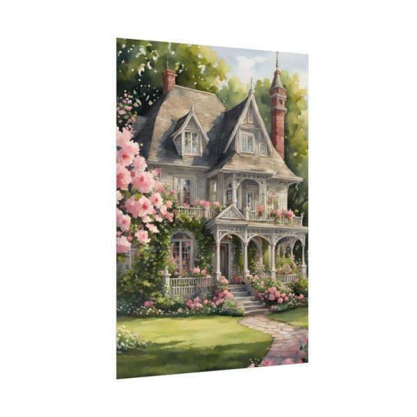 92411-7.jpg Rose Cottage Poster