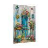 92411-92.jpg Whimsical Flowery Door Poster