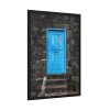 93830-113.jpg Blue Old Doors Framed Poster
