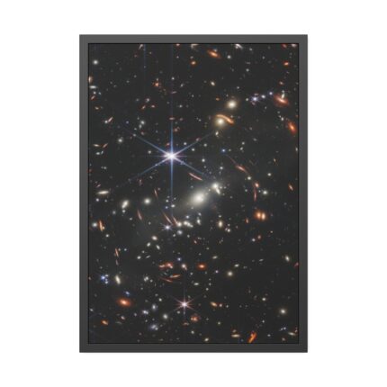 Webb's First Deep Field Framed Poster