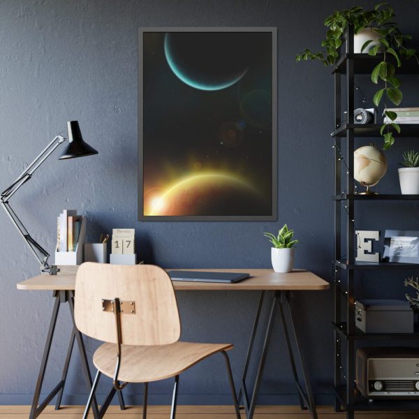 93830-150.jpg Universe Space Framed Poster