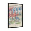 93830-25.jpg Cast Iron Garden Balcony Framed Poster