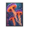 93830-36.jpg Jellyfish Fantasy Underwater Framed Poster