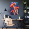 93830-38.jpg Jellyfish Fantasy Underwater Framed Poster