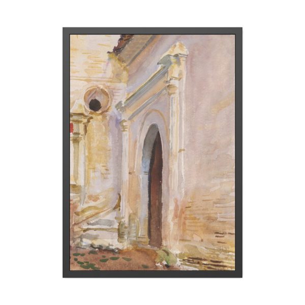 93830-56.jpg Arched Doorway by John Singer Sargent Framed Poster