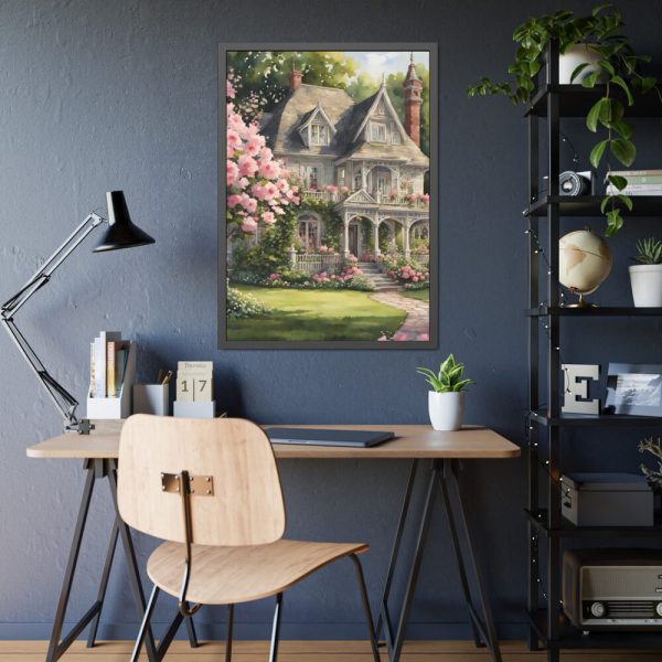 Rose Cottage Framed Poster