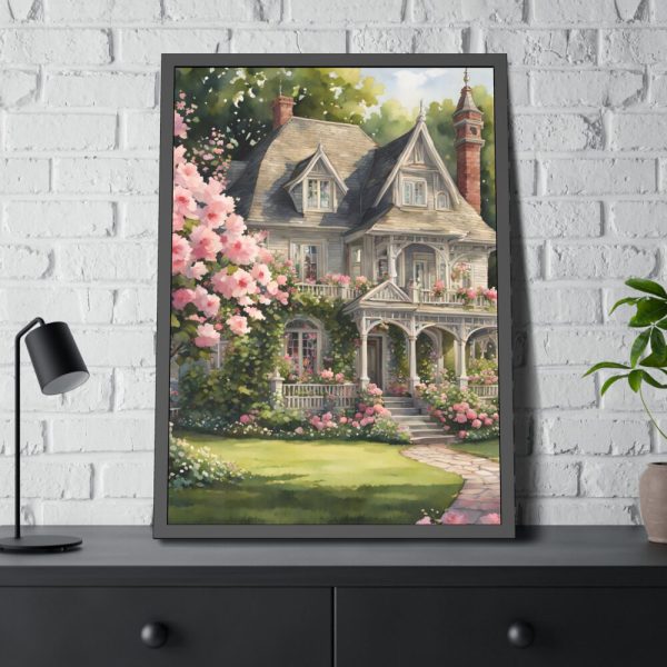 Rose Cottage Framed Poster