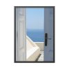 93831-104.jpg Door Opening to Sea View Framed Poster