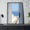 93831-107.jpg Door Opening to Sea View Framed Poster