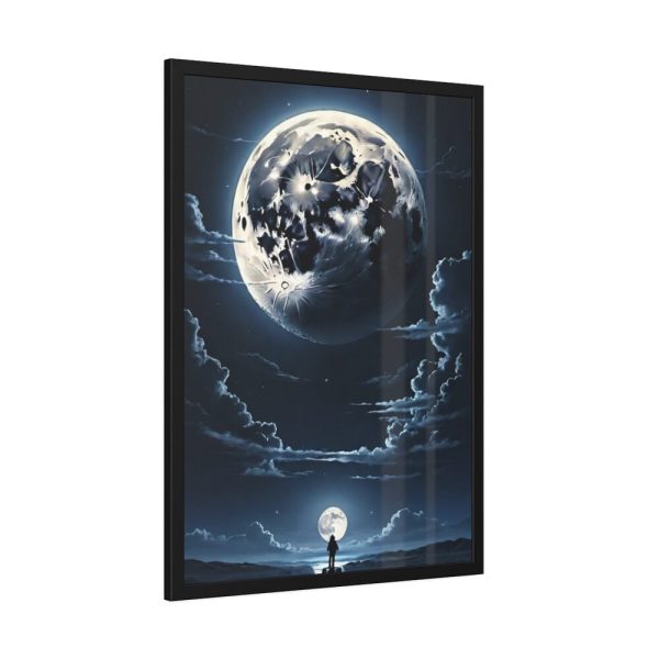 93831-141.jpg Full Moon Rising Framed Poster