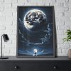 93831-143.jpg Full Moon Rising Framed Poster