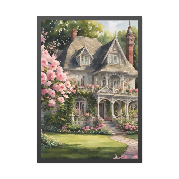 Rose Cottage Framed Poster