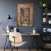 93831-54.jpg Brick Wall with Open Door and Shovel by Elizabeth Murray Framed Poster