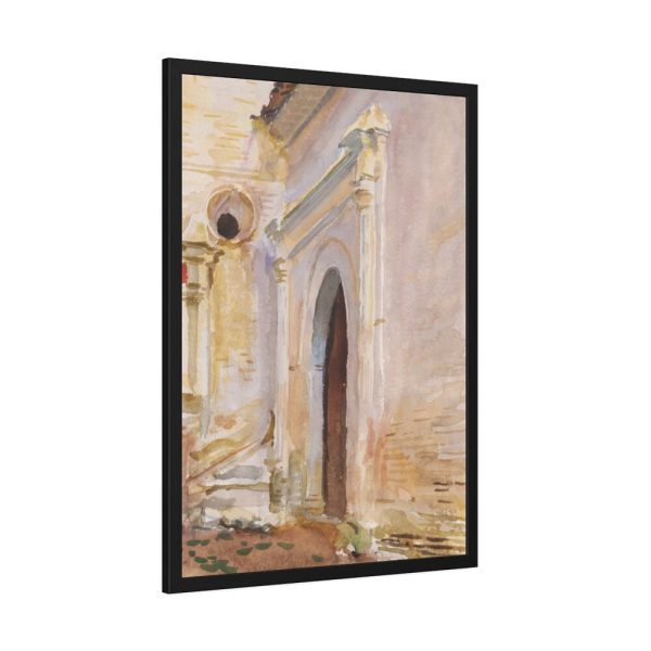 93831-57.jpg Arched Doorway by John Singer Sargent Framed Poster