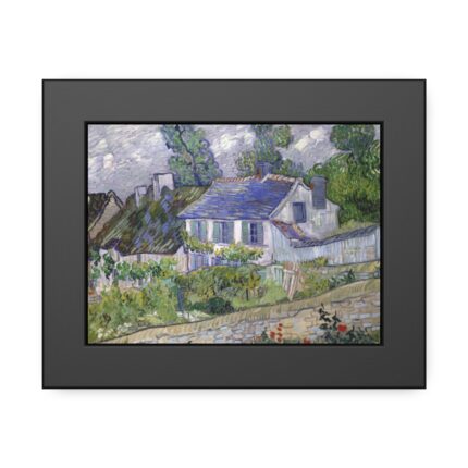 Vincent van Gogh's Houses at Auvers Framed Poster