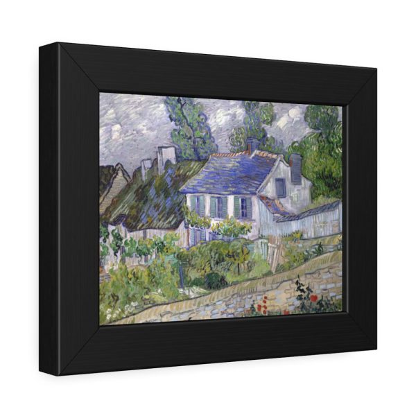 93837-5.jpg Vincent van Gogh's Houses at Auvers Framed Poster