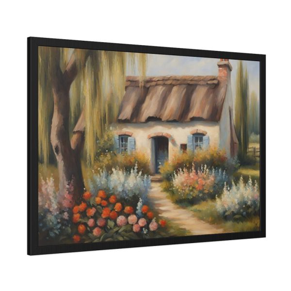 Rustic Vintage Cottage Framed Poster
