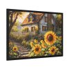 93854-125.jpg Sunflower Cottage Framed Poster