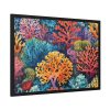 Coral Illustration Framed Poster