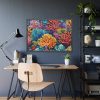 Coral Illustration Framed Poster