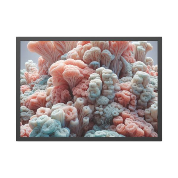 93854-160.jpg Close-Up of Intricate Coral Structures Framed Poster