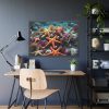 93854-202.jpg Assortment Of Colorful Starfish Framed Poster