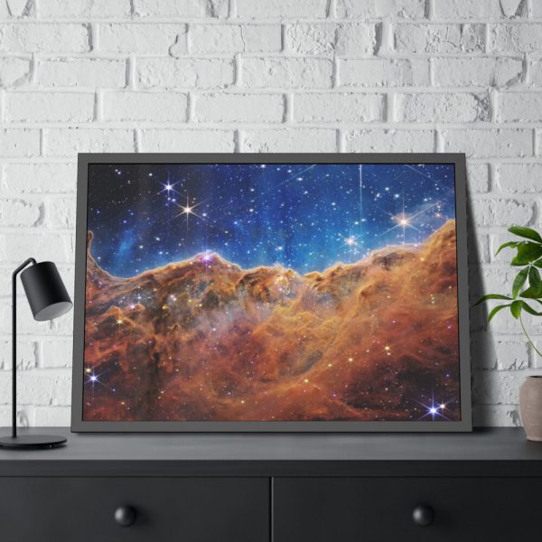 93854-227.jpg Cosmic Cliffs in the Carina Nebula Framed Poster