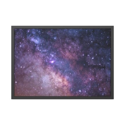 Stars and Galaxy Framed Poster