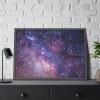 93854-235.jpg Stars and Galaxy Framed Poster