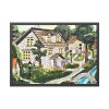 93854-24.jpg Hand Painted Clay Old Framed Poster