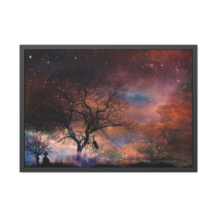 Starry Night Sky Framed Poster