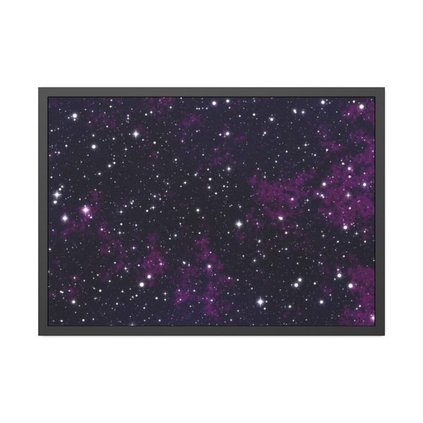 93854-288.jpg Purple Sky Sith Stars Framed Poster