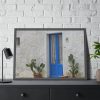 93854-303.jpg Old Blue Door Framed Poster