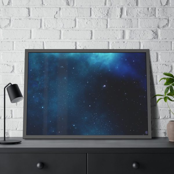 93854-315.jpg Universe Sky Stars Space Framed Poster