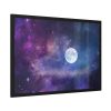 93854-317.jpg Moon Cosmos Stars Sky Framed Poster