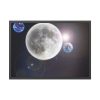 93854-320.jpg Moon in Galaxy Framed Poster
