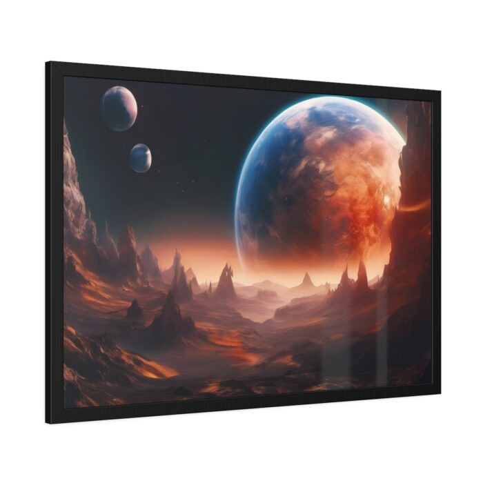 Planets Space Universe Framed Poster - Image 2