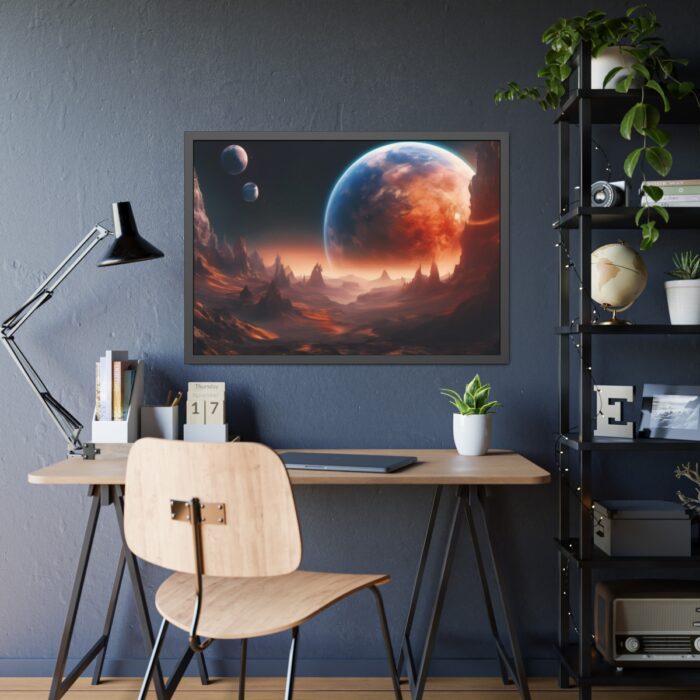 Planets Space Universe Framed Poster - Image 3