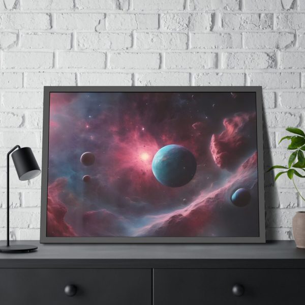 93854-335.jpg Galaxy Universe Space Cosmos I Framed Poster