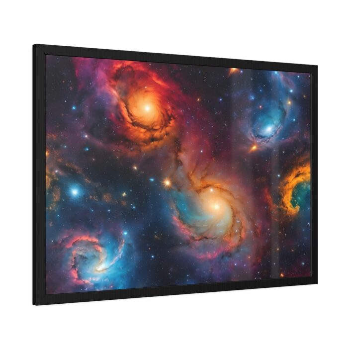 Outer Space Cosmos Science Fiction Framed Poster - Image 2