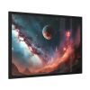 93854-345.jpg Universe Space Cosmos Nebula Galaxy Framed Poster