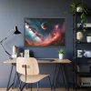 93854-346.jpg Universe Space Cosmos Nebula Galaxy Framed Poster