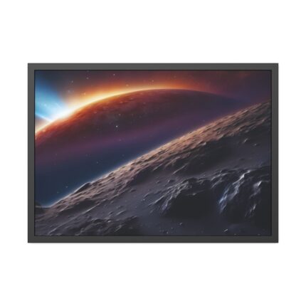 Starry Sky Space Framed Poster