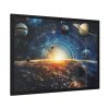 Illustration of Cosmos Framed Poster