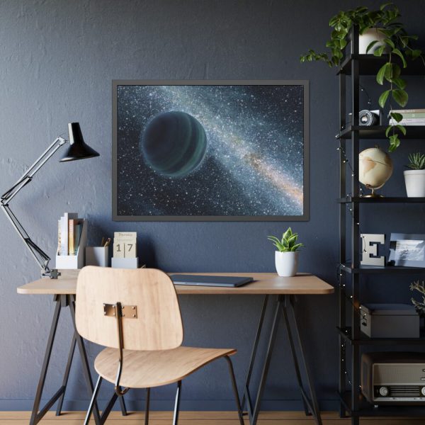Alone in Space Framed Poster