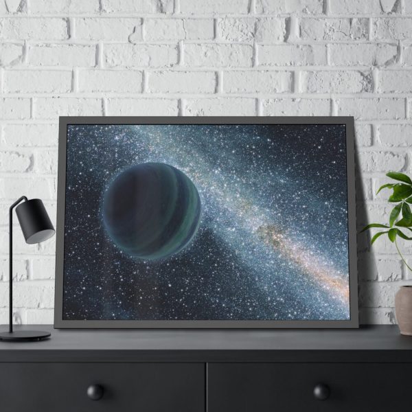 Alone in Space Framed Poster